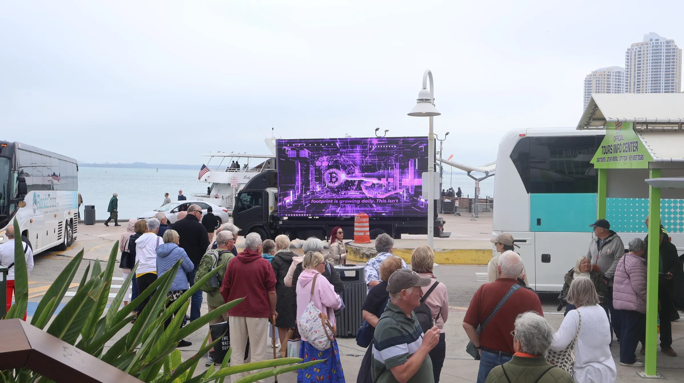 WAGMI Festival community truck activation